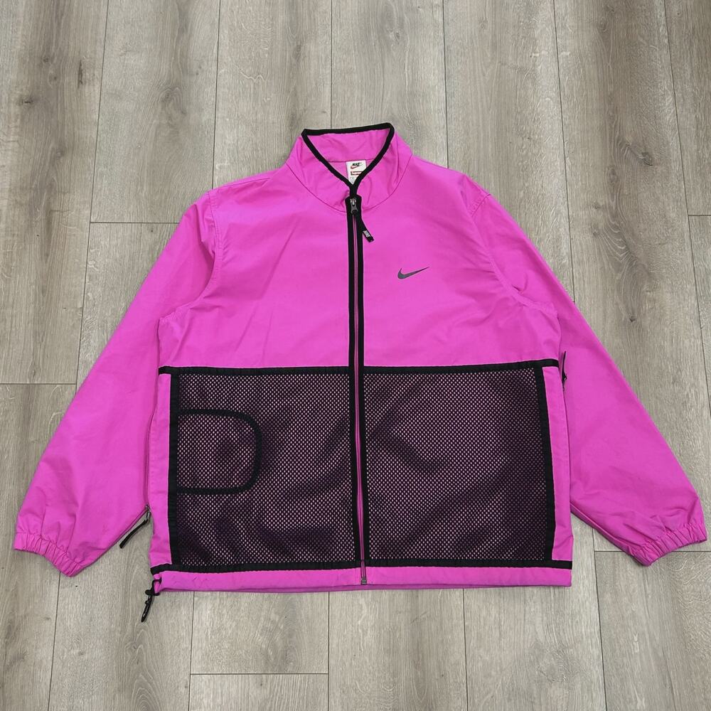 FW17 Supreme Nike Trail Running Jacket Full Zip sz XL SF